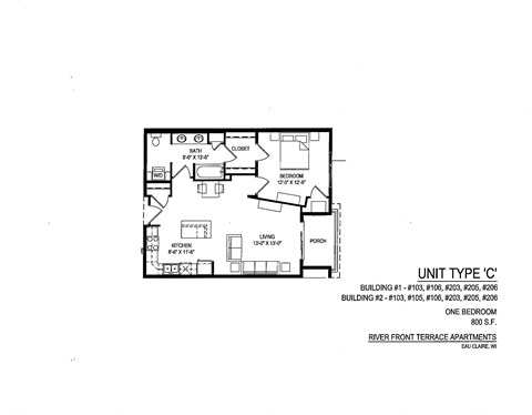 231 Riverfront Terrace Studio-2 Beds Apartment for Rent - Photo Gallery 15